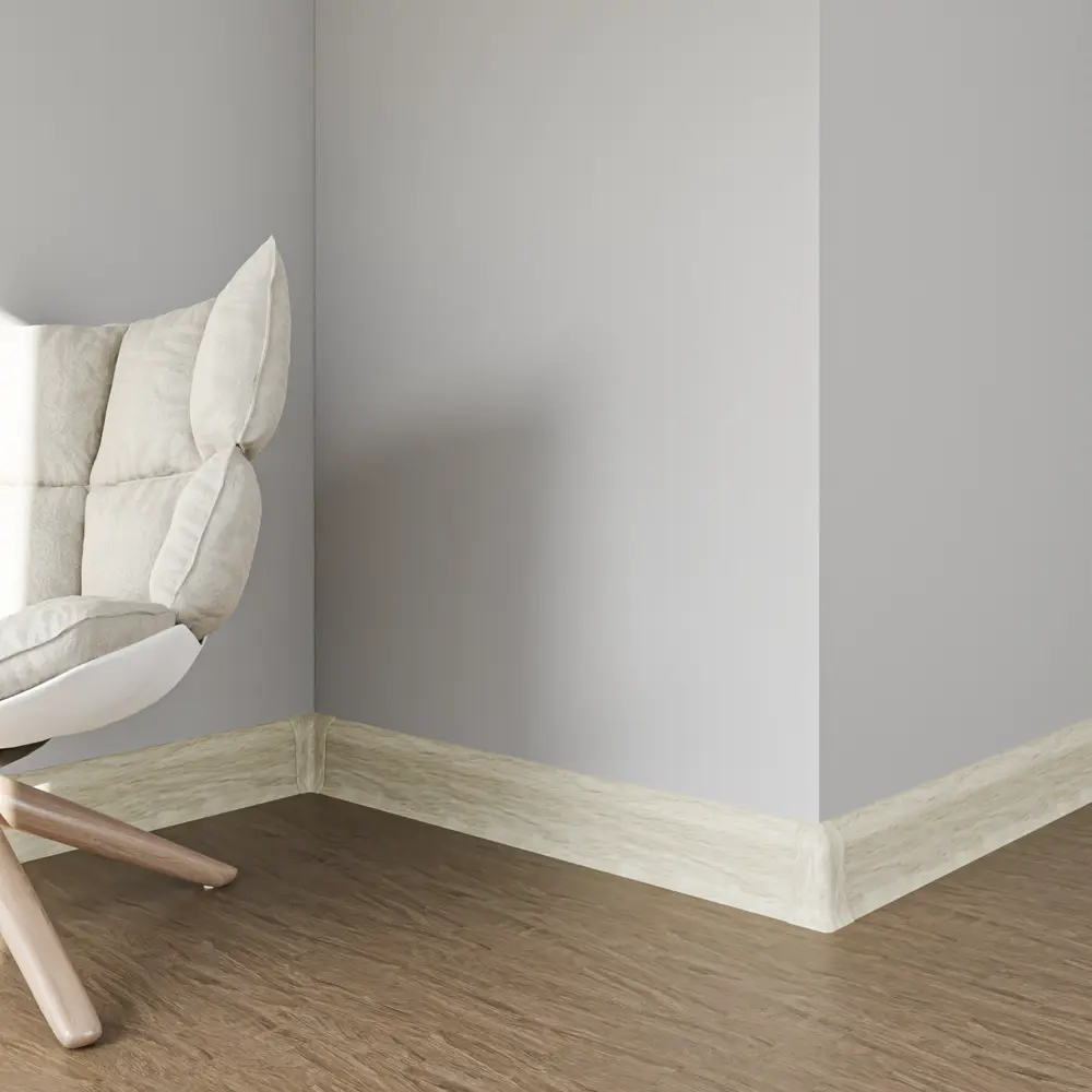 ARTENS Плинтус напольный ПВХ Монако с кабель-каналом 83410247 STLM-0041079 - Вид №4