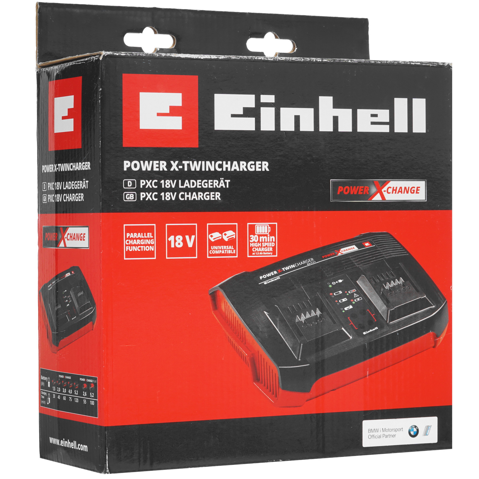 Зарядное устройство Einhell PXC Power X-Twincharger Power X Change 18V 5314500 STDN-0013504 - Вид №5