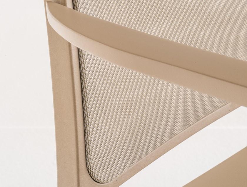 Pedrali Штабелируемый алюминиевый стул с подлокотниками Mya 706/2 - Вид №5