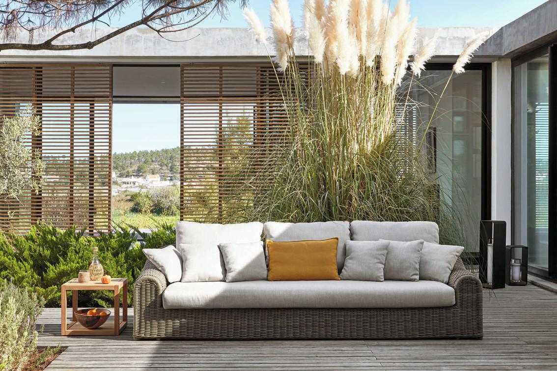 MNST625 Круглый стул шнур 6мм старый серый Manutti River - Вид №3