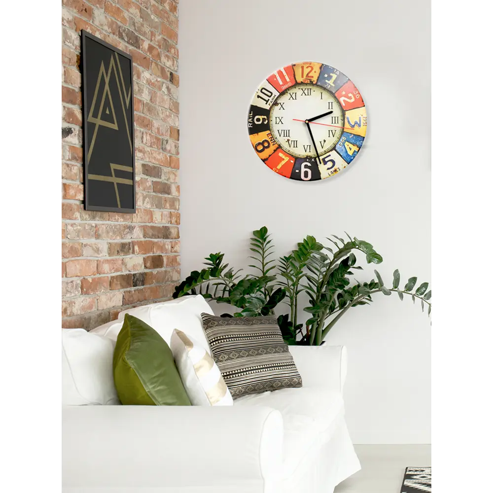 Настенные часы Дорожное время 30x30 см Santreyd Charme STLM-2166660 - Вид №3