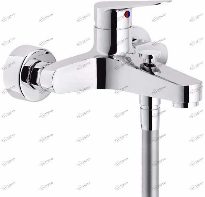 Nobili Rubinetterie Смеситель для ванны настенный Blues Bs101110/1cr