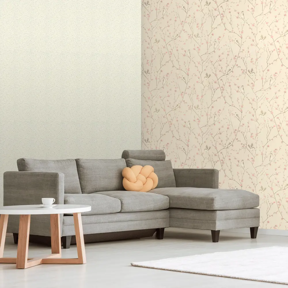 Обои флизелиновые Deco-Deco Julie бежевые 1.06 м DD6033-01 STLM-2139994 - Вид №3