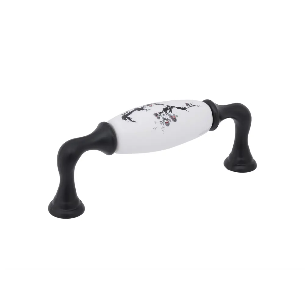 Мебельная ручка-скоба Casalingo ЦАМ 96 мм матовый черный PALLADIUM STLM-2131458