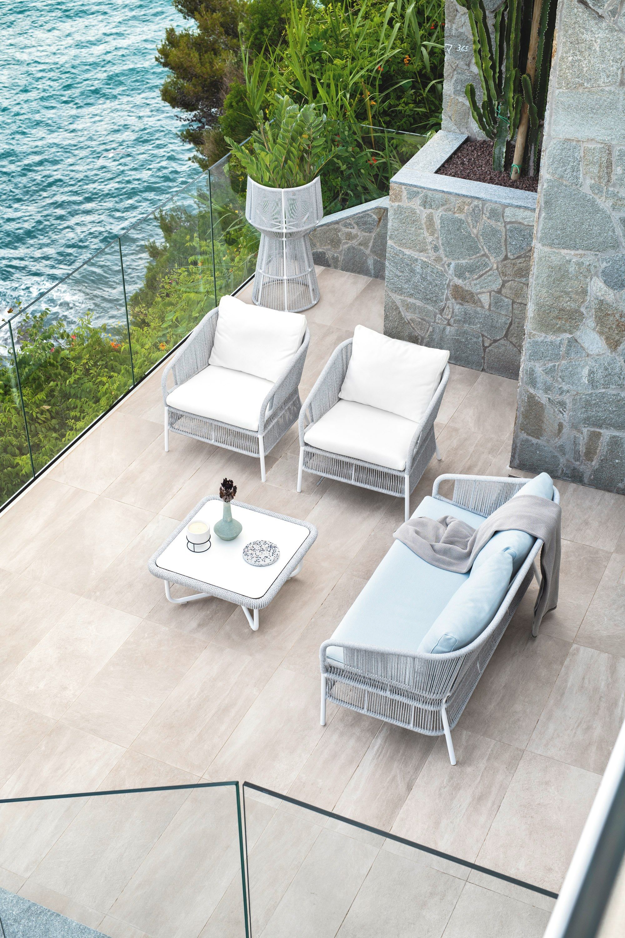 2-местный диван из синтетического волокна Varaschin Cricket ARCH-00129756 - Вид №9