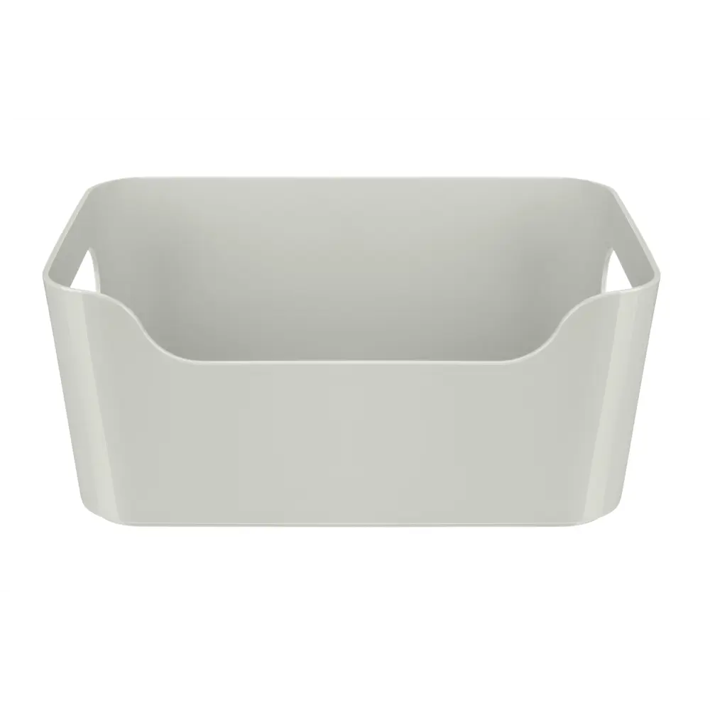 Корзина Сканди 17x7.5x12 см полипропилен цвет светло-серый Santreyd Scandi STLM-2125100 - Вид №2