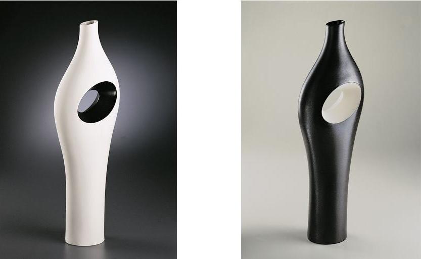 Fos Ceramiche Фарфоровая ваза Ellipsis B-2002, bs-2002 - Вид №4