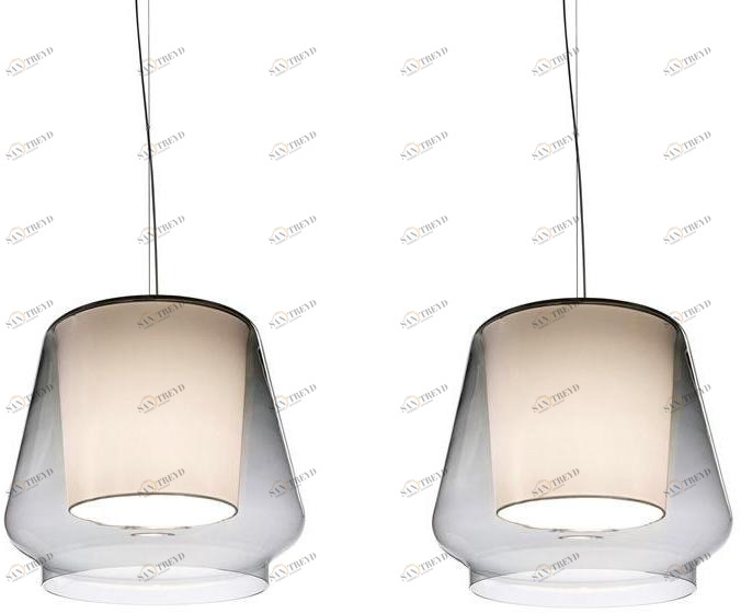 millelumen Подвесной светильник из дутого стекла Aleve sun-id-1374100