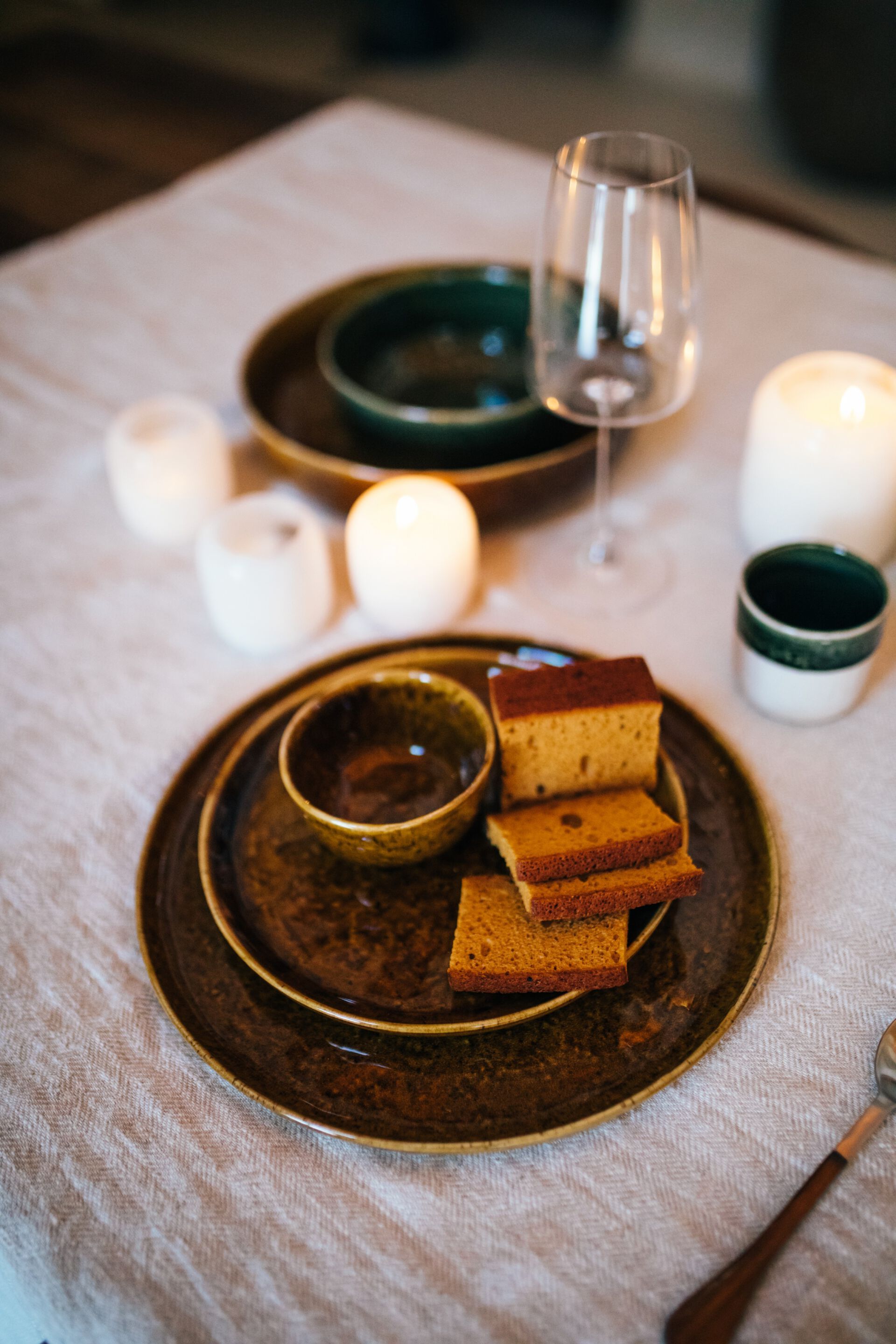 Круглая тарелка из керамогранита POMAX Спиро ARCH-00111807 - Вид №7