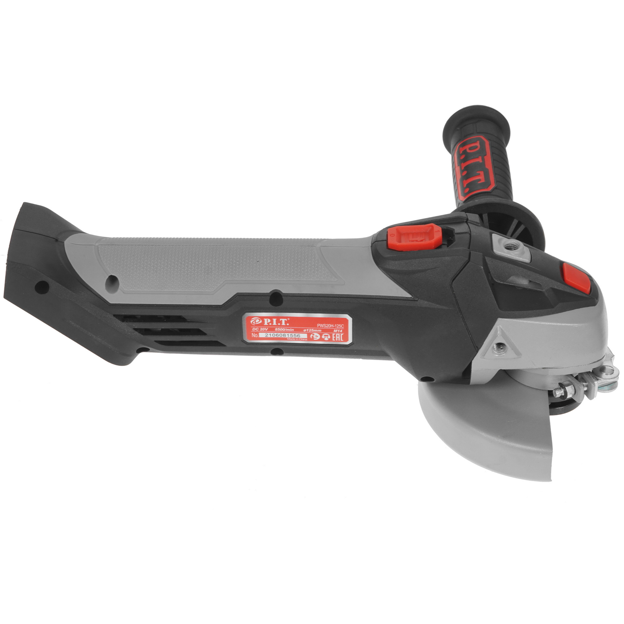 Углошлифовальная машина (УШМ) PIT PWS20H-125C SOLO OnePower 20V  , Без ЗУ, Без АКБ 5308696 STDN-0127280 - Вид №3