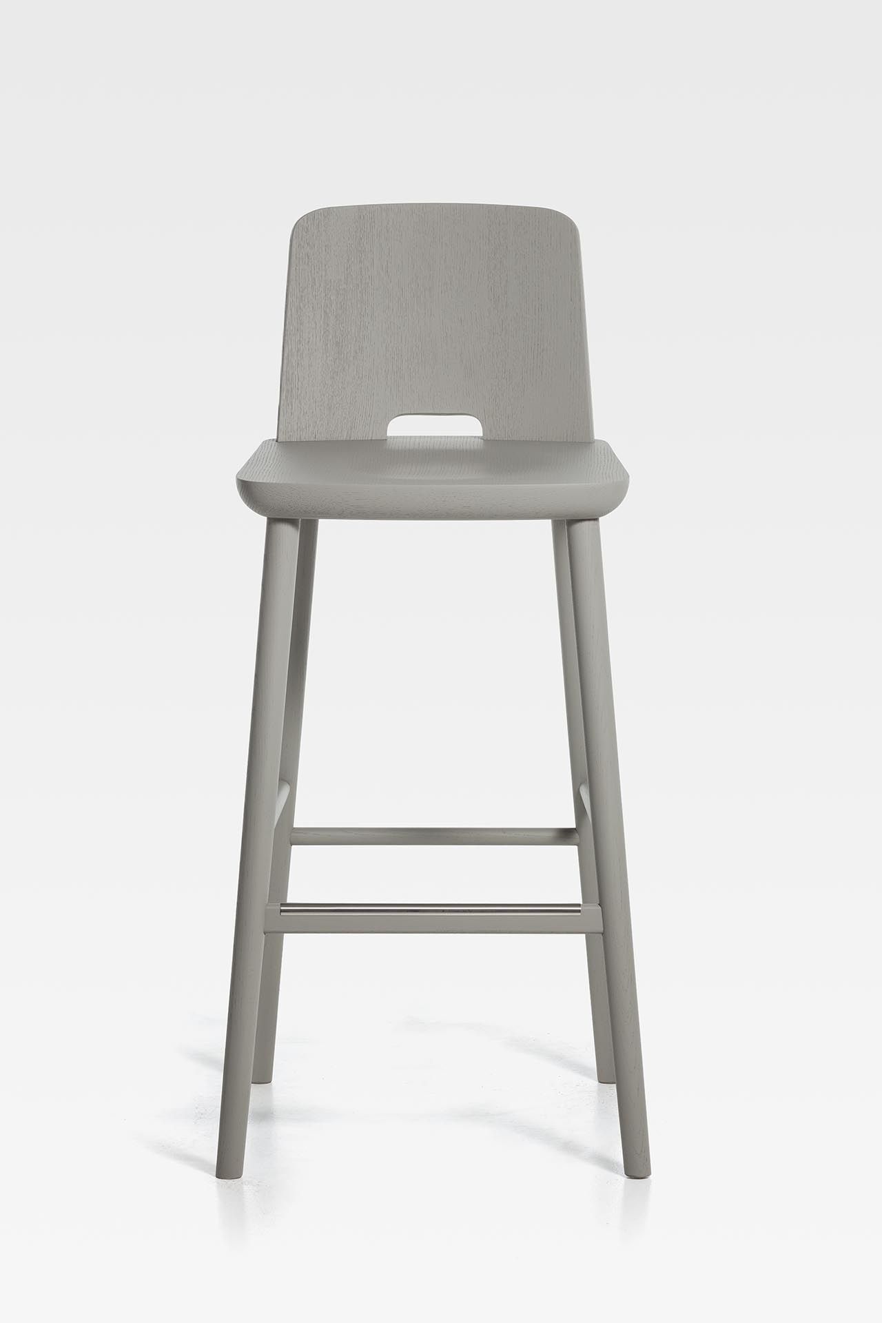 Высокий стул из ясеня со спинкой SIPA планшет ARCH-00036178 - Вид №15