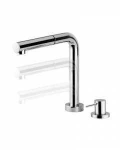 Латунь. 297/2. Miscelatore Cucina Sottofi Quadrodesign