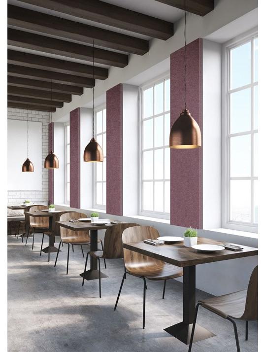 Slalom Акустическая стеновая панель из полиэфирного волокна Tailor made sun-id-1356889 - Вид №4