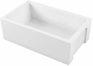 5119 Подвесная раковина настенная овальная Galassia  белая