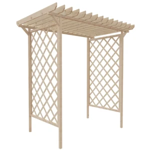 Арка садовая АС 3 130x201x196 см дерево