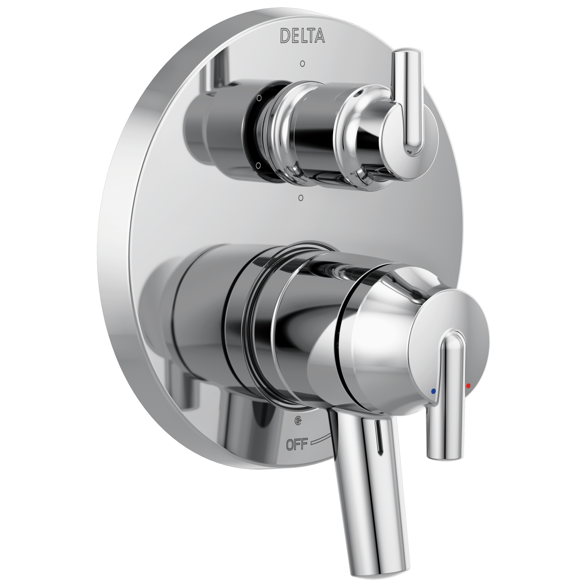 T27959-BL Трим клапана Contemporary Monitor® серии 17 со встроенным переключателем на 6 положений Delta Faucet Delta Матовый черный