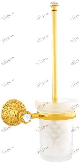 Bronces Mestre Ершик для унитаза из латуни с кристаллами swarovski® Dragon sun-id-1369735