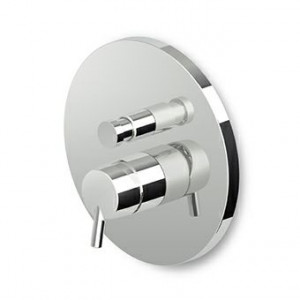 ZSB096 - R97800 Встраиваемый однорычажный смеситель для ванны и душа с переключателем, для универсального встраиваемого корпуса Zetasystem R97800. Zucchetti Simply Beautiful