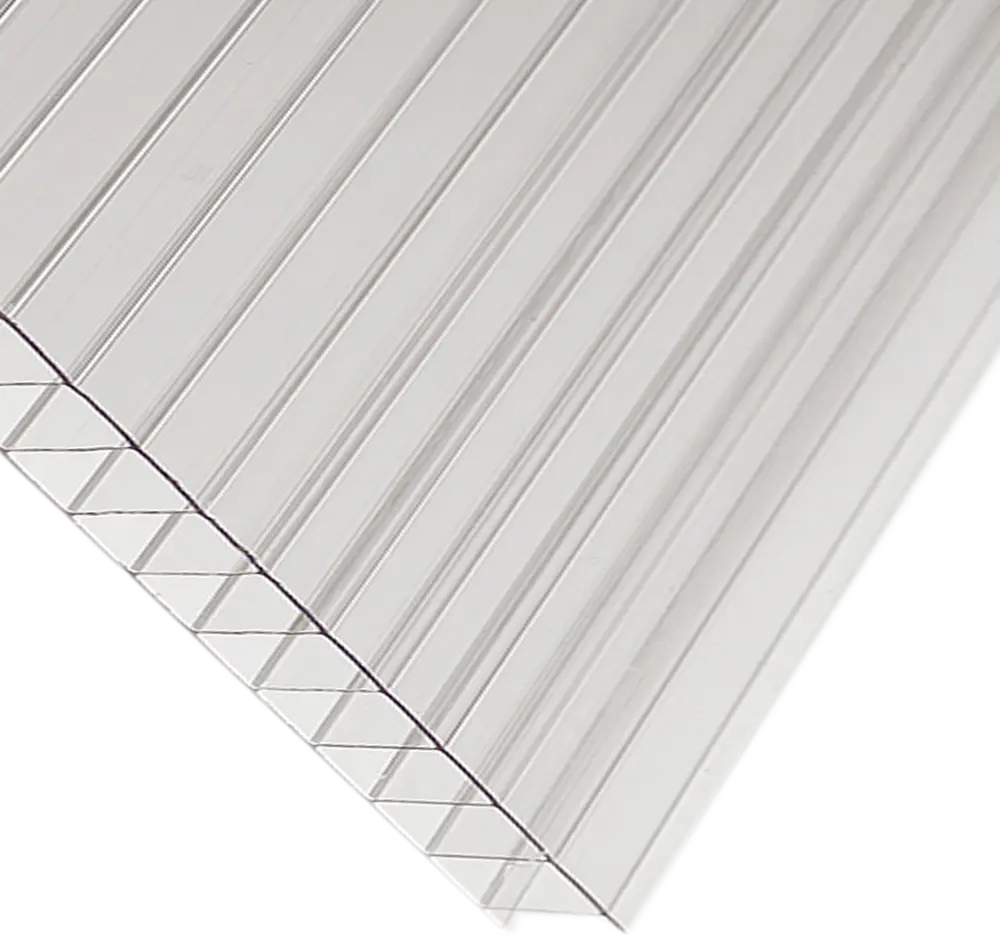 89150221 Поликарбонат сотовый Киви 6 мм 1.05x2 м прозрачный STLM-0079138