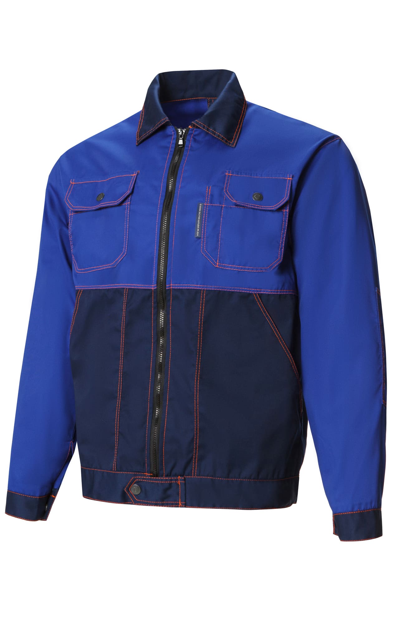 68104 Костюм "Универсал-Люкс" темно-синий-василек  Летняя спецодежда  размер 44-46/158-164  - Вид №1