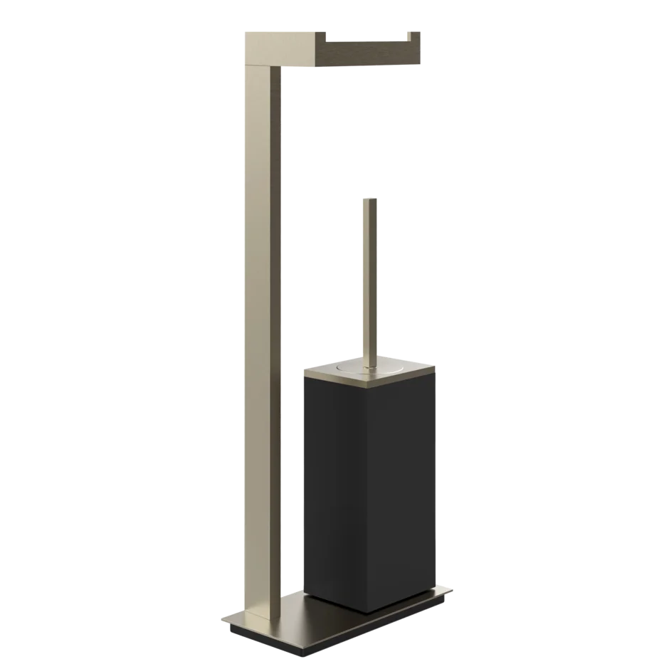 Держатель щетки-держатель рулона бумаги 20934 149 Gessi Inverso МАТОВЫЙ НИКЕЛЬ FINOX 20934149