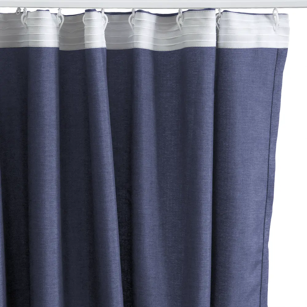 Штора на ленте Seasons Looks 140х260 см Nemo2 цвет темно-синий STLM-2087541 - Вид №3