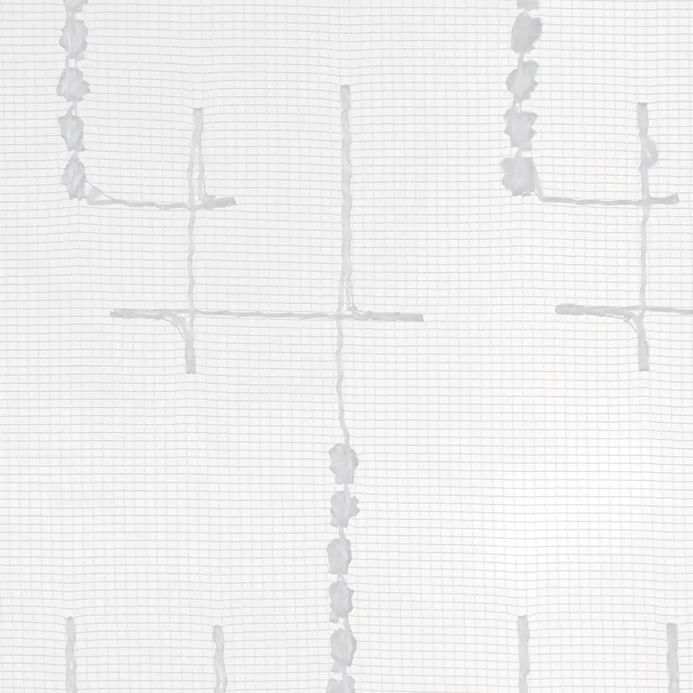 Тюль на ленте «Полосы», 250x260 см, полоски, цвет белый AMORE MIO STLM-2000781 - Вид №3