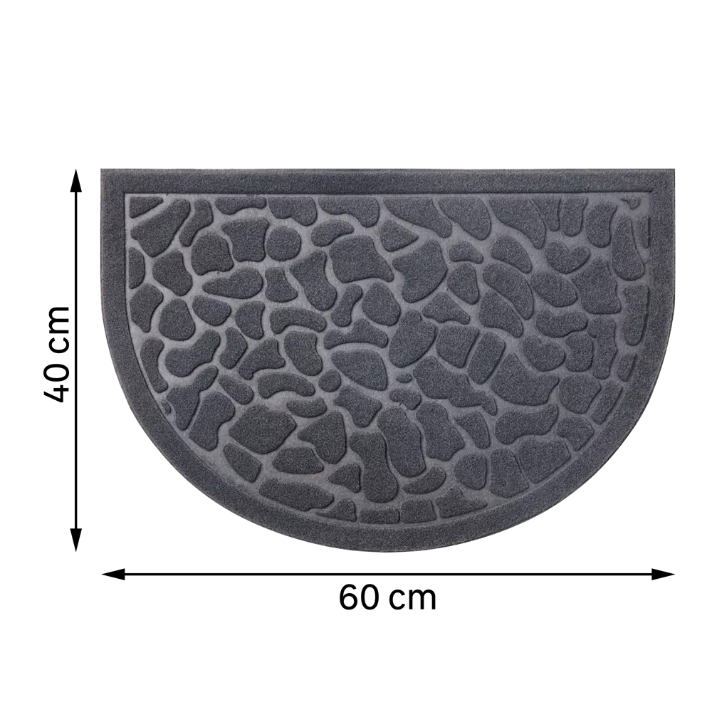 Коврик придверный MONTDENIS KREAFORTA темно-серый 40x60 STLM-2136287 - Вид №5