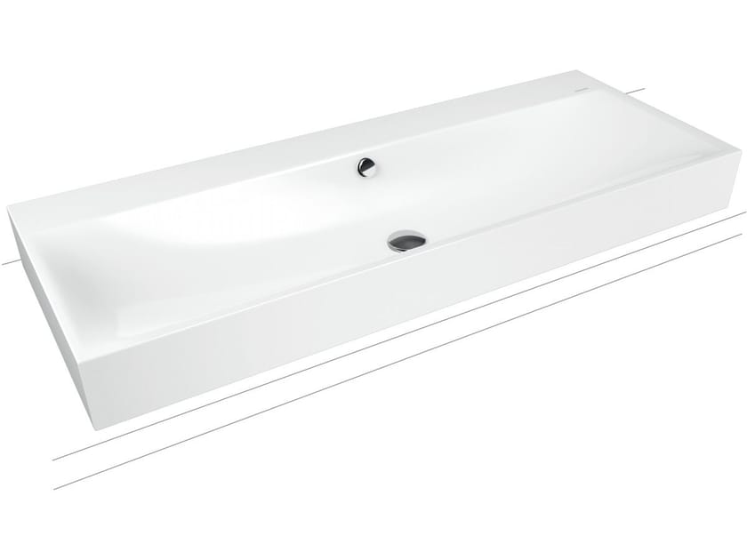 Прямоугольная двойная столешница из эмалированной стали KALDEWEI Silenio ARCH-00128971