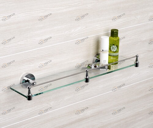 Rhein K-6244 Полка стеклянная с бортиком Santreyd 