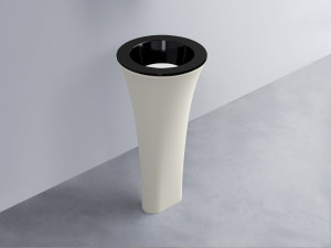 AMLA45-N+AMPILT-BL+AMCOLT-TL Раковина Amedeo Tondo отдельностоящая cielo Enjoy + Amedeo