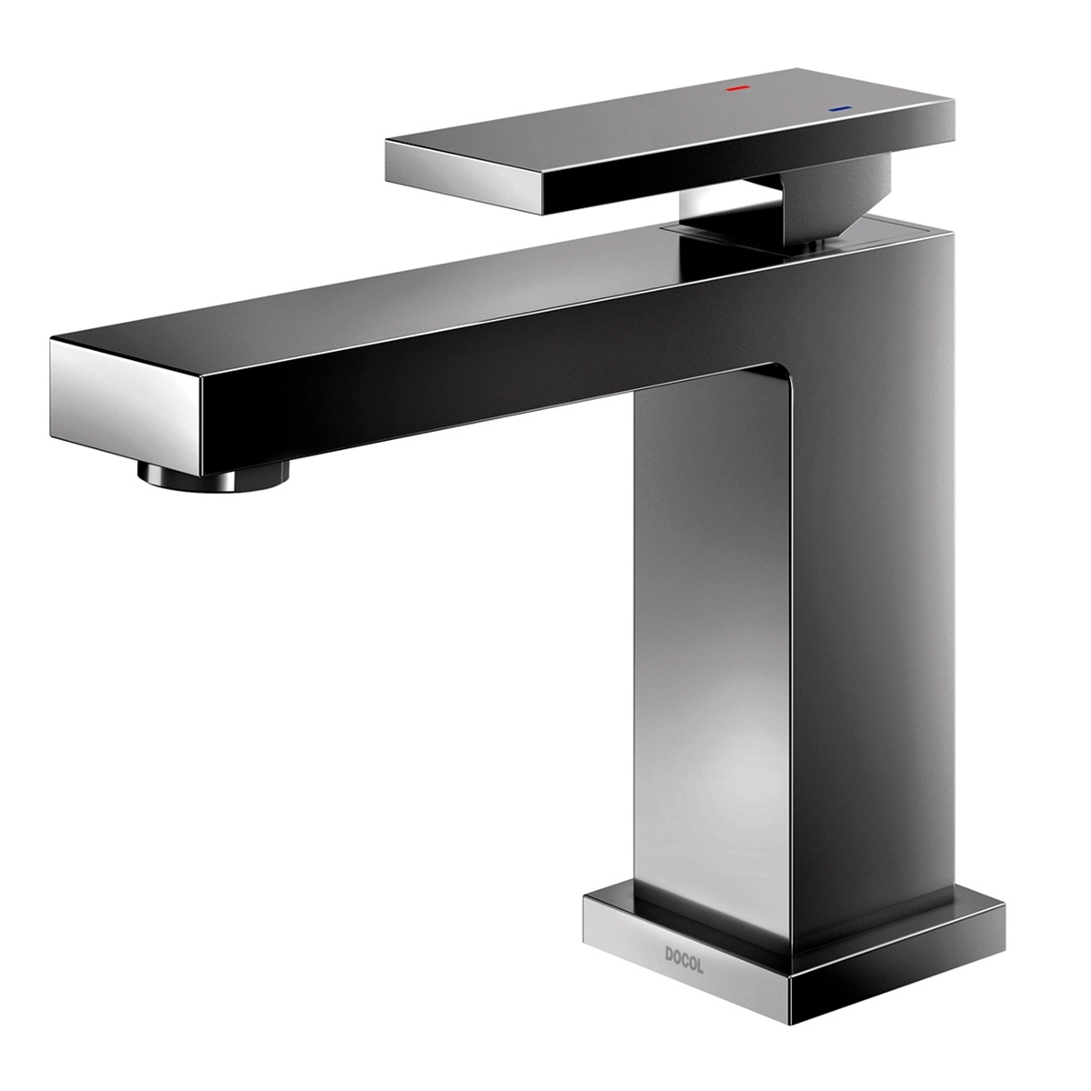 00925348 Одинарный рычаг для ванной комнаты с матовым золотом Docol NEW EDGE 