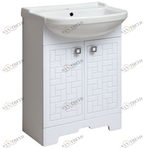 Тумба Авила 60 с умывальником Classic 60 RUNO 2313142