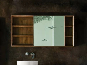 KARPENTER Прямоугольное настенное зеркало с контейнером Taylor