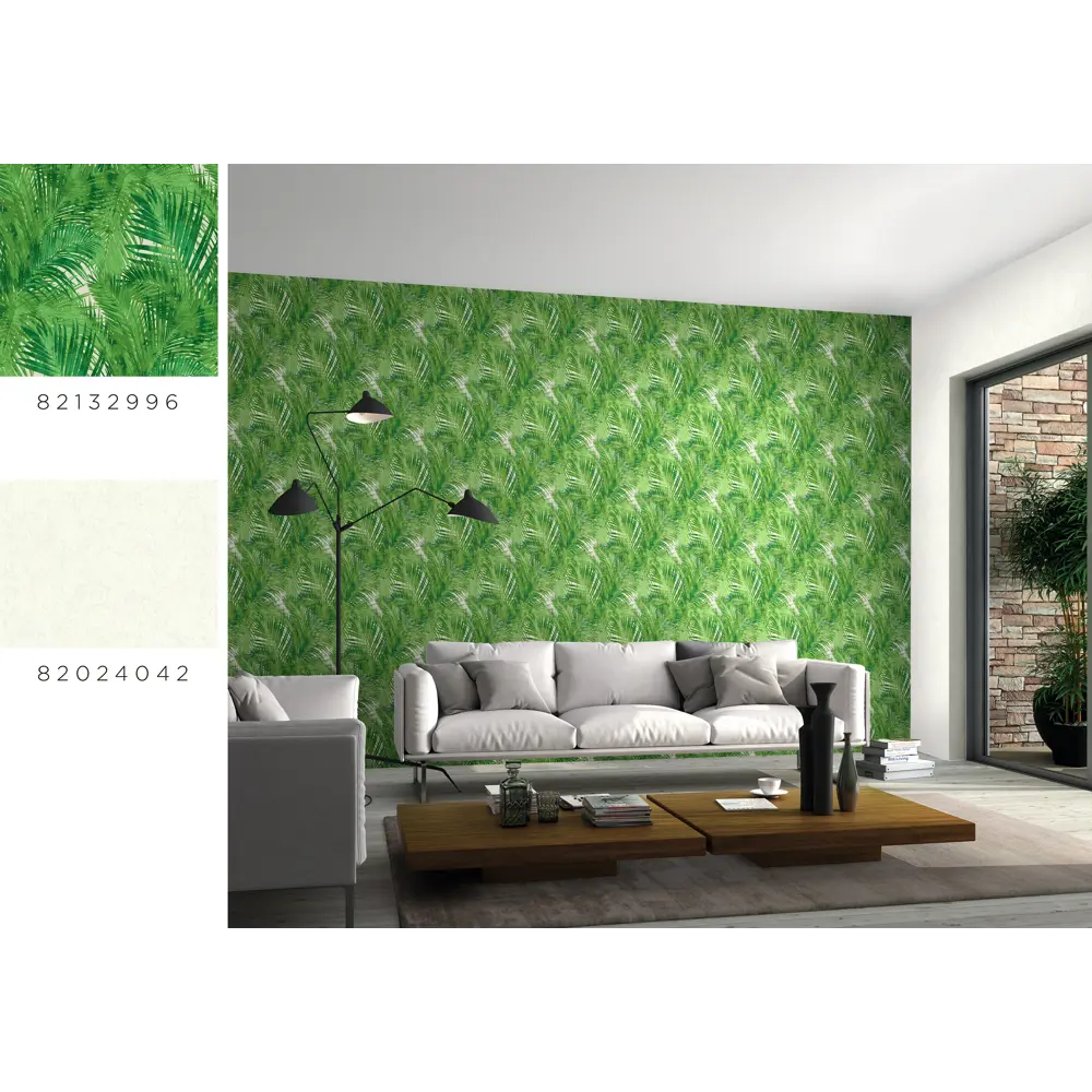 Обои флизелиновые Rasch Hotspot зелёные 0.53 м 805314 STLM-2153976 - Вид №4