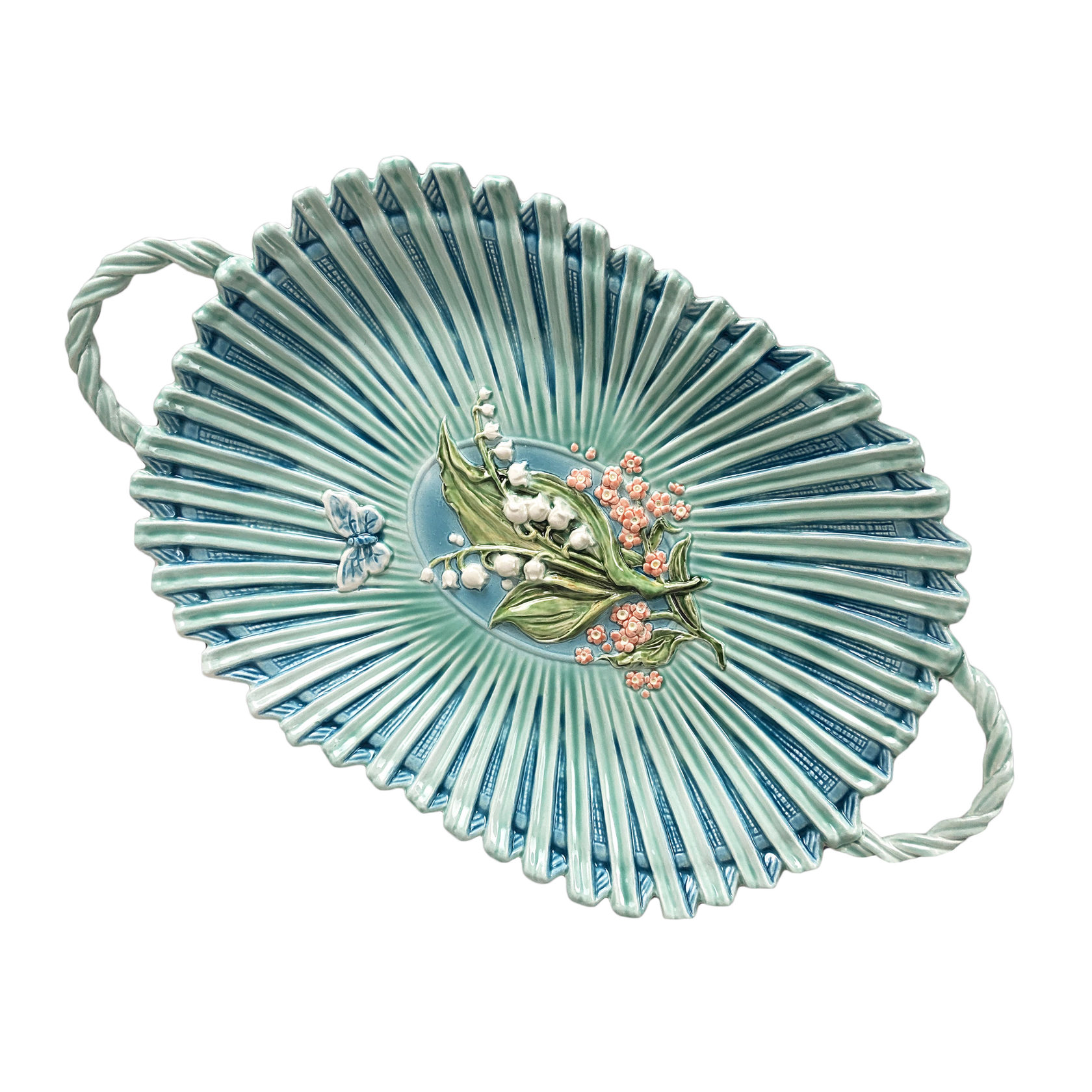 Хлебница (роспись) Розовые цветы PROVANSFAIENCE sun-id-994604 - Вид №1