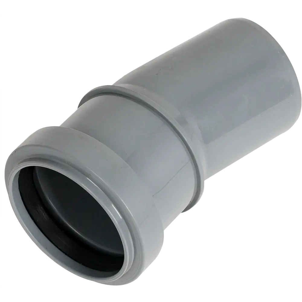 Отвод канализационный ПОЛИТЭК 50x15° для изменения направления труб 81965319 STLM-0015759