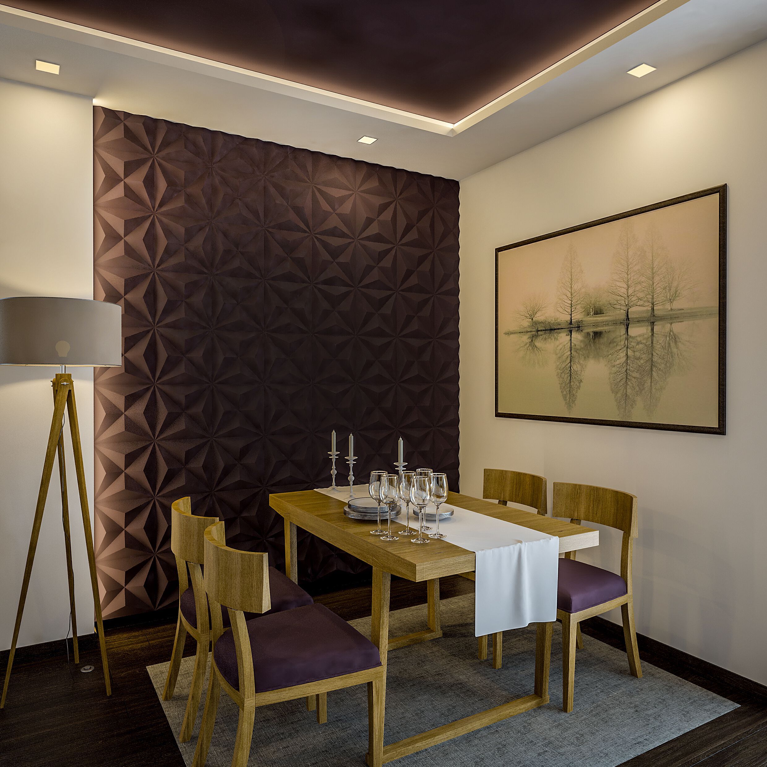 Трехмерное гипсовое покрытие WallDeco M-Modern ARCH-00047011 - Вид №2