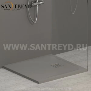 DP08080502 Душевой поддон 80x80 см цвет Агат Globo DOCCIAPIETRA Италия