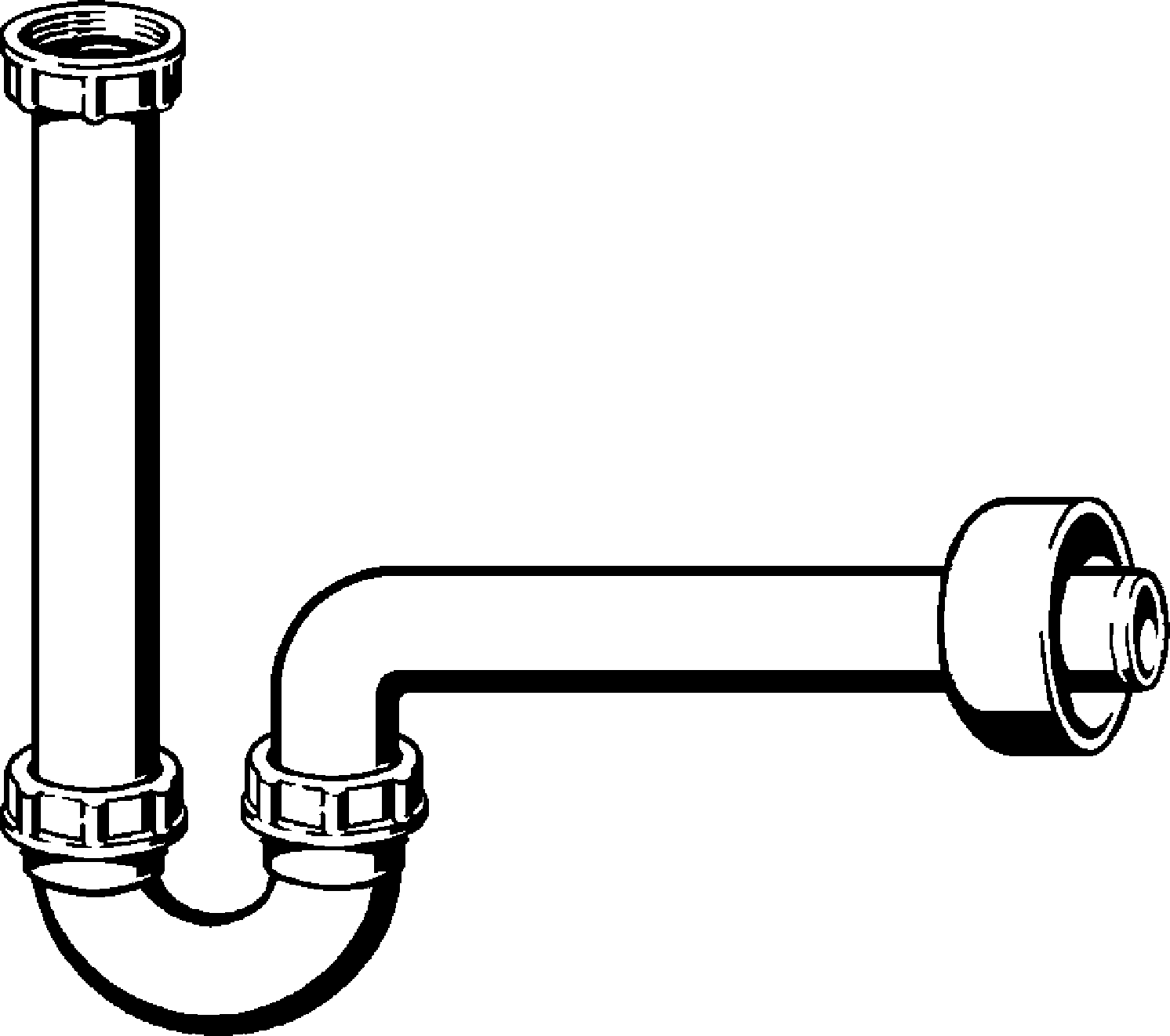 Viega Трубный сифон 5536 (218980) 218 980 - Вид №1