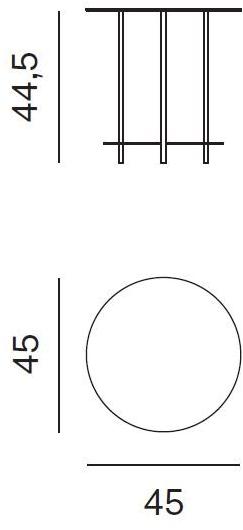 Novamobili Журнальный столик из металла Details sun-id-1457828 - Вид №2