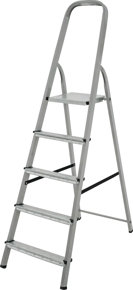 Стремянка Новая Высота Kroft 1150 - 7-ступенчатая стальная лестница 82695026