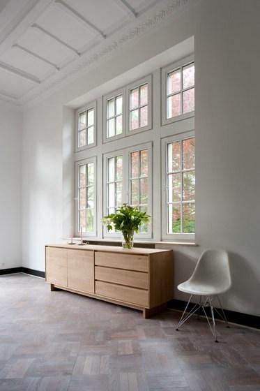 Ethnicraft Буфет из массива дерева с распашными дверцами с ящиками Oak wave 51450 - Вид №2