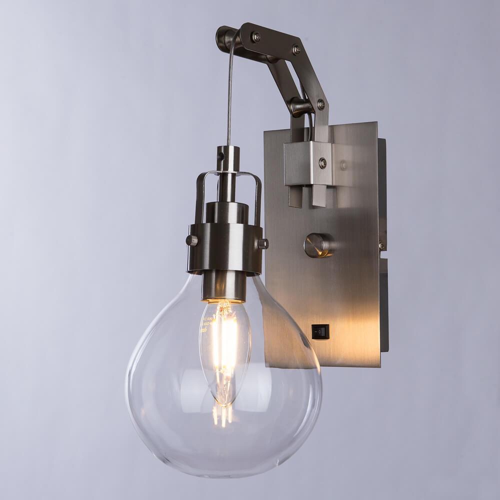 Бра настенное белое с никелем Divinare AP-1 1001/16 AP-1 DIVINARE 1001 00-3928942 Белый;никель  - Вид №2
