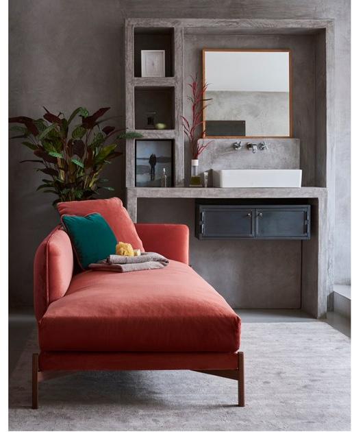 Duvivier Canapés Дормез со съемным чехлом из ткани Jules Julxdf14, julegf14 - Вид №3