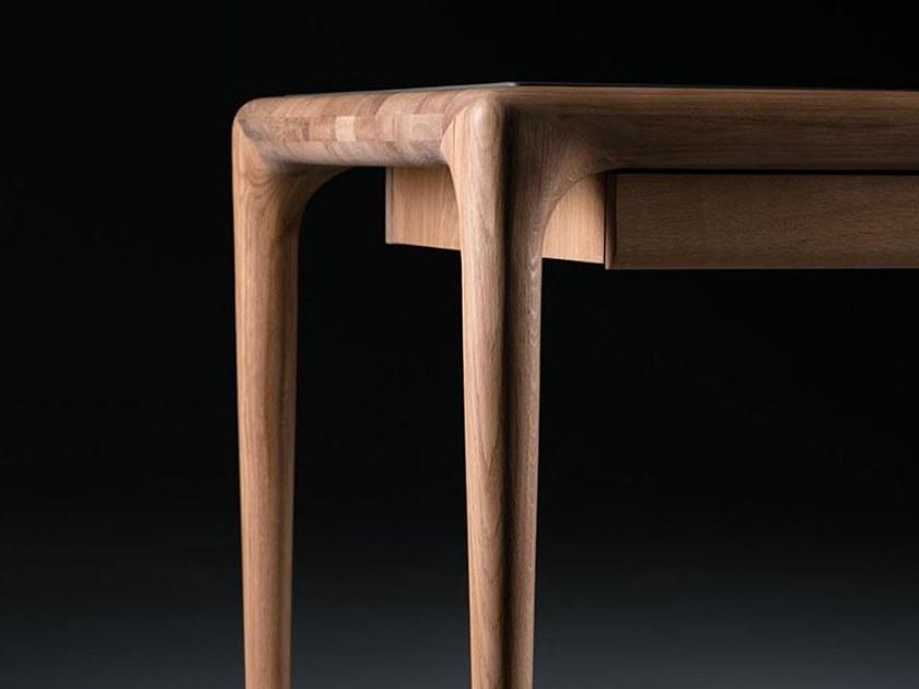 Artisan Прямоугольный деревянный стол с ящиками Latus Wdlaxxyy  - Вид №3