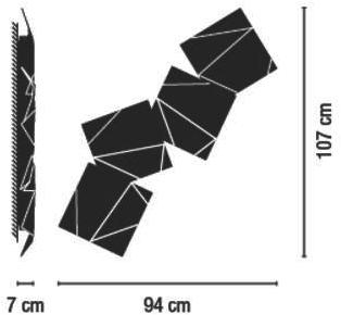 Vibia Аппликация на поликарбонато Origami sun-id-1353825 - Вид №4