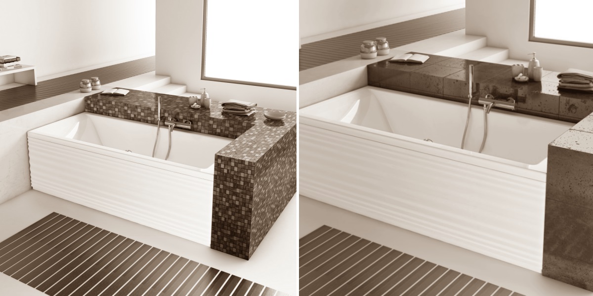 Ванна с основаниями Moove 170x75 9450-424 Jacuzzi 9450424 - Вид №2