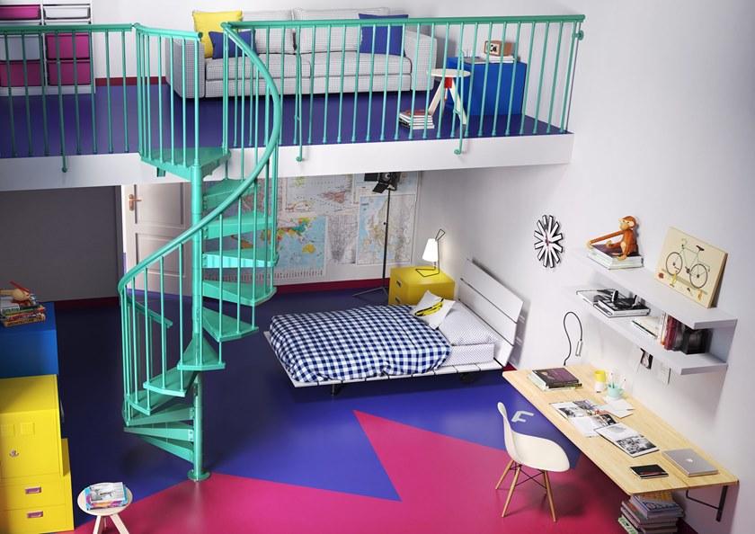 Fontanot Винтовая лестница стальная в комплекте sun-id-1444552 - Вид №3