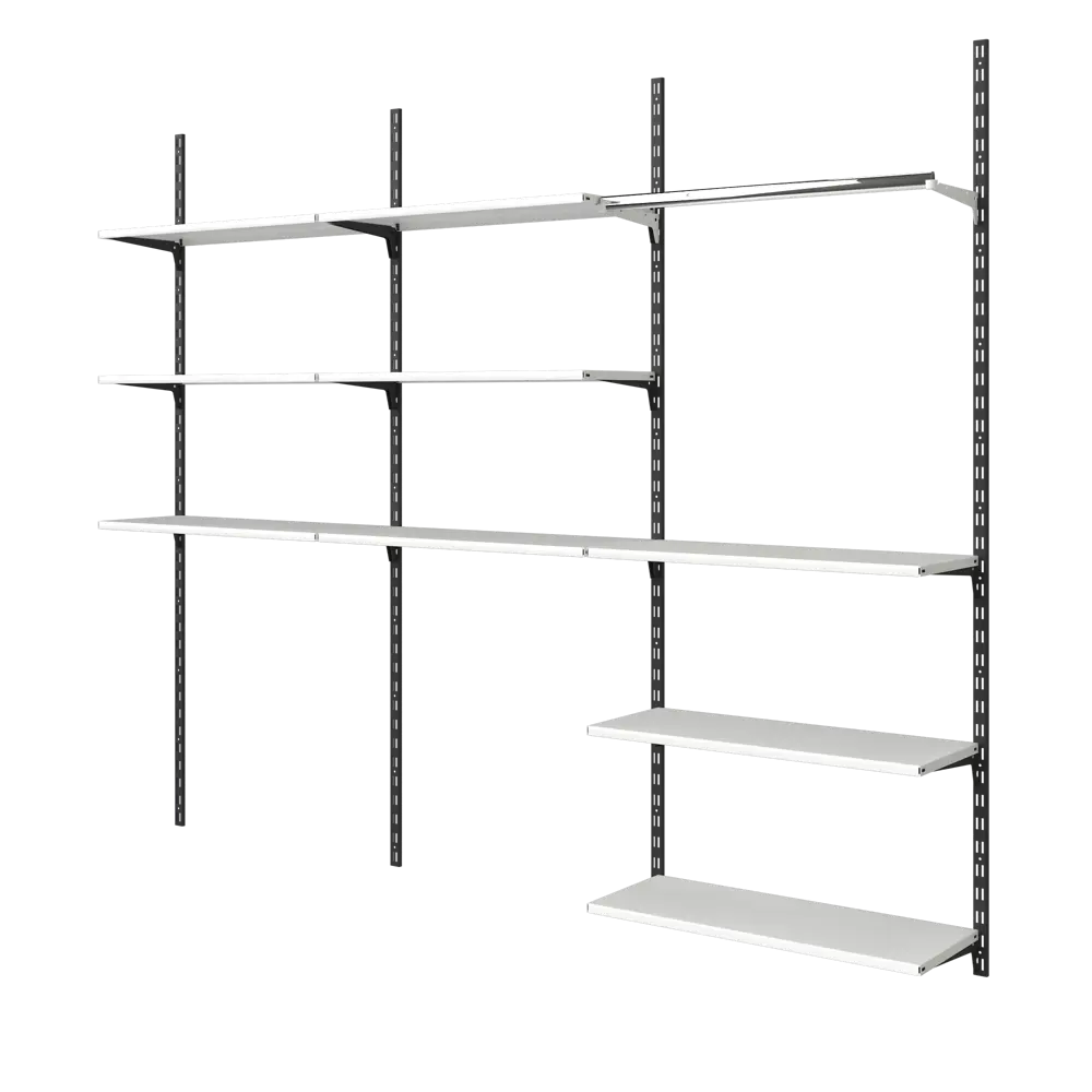 Кронштейн для штанги Spaceo цвет белый STLM-2130241 - Вид №50